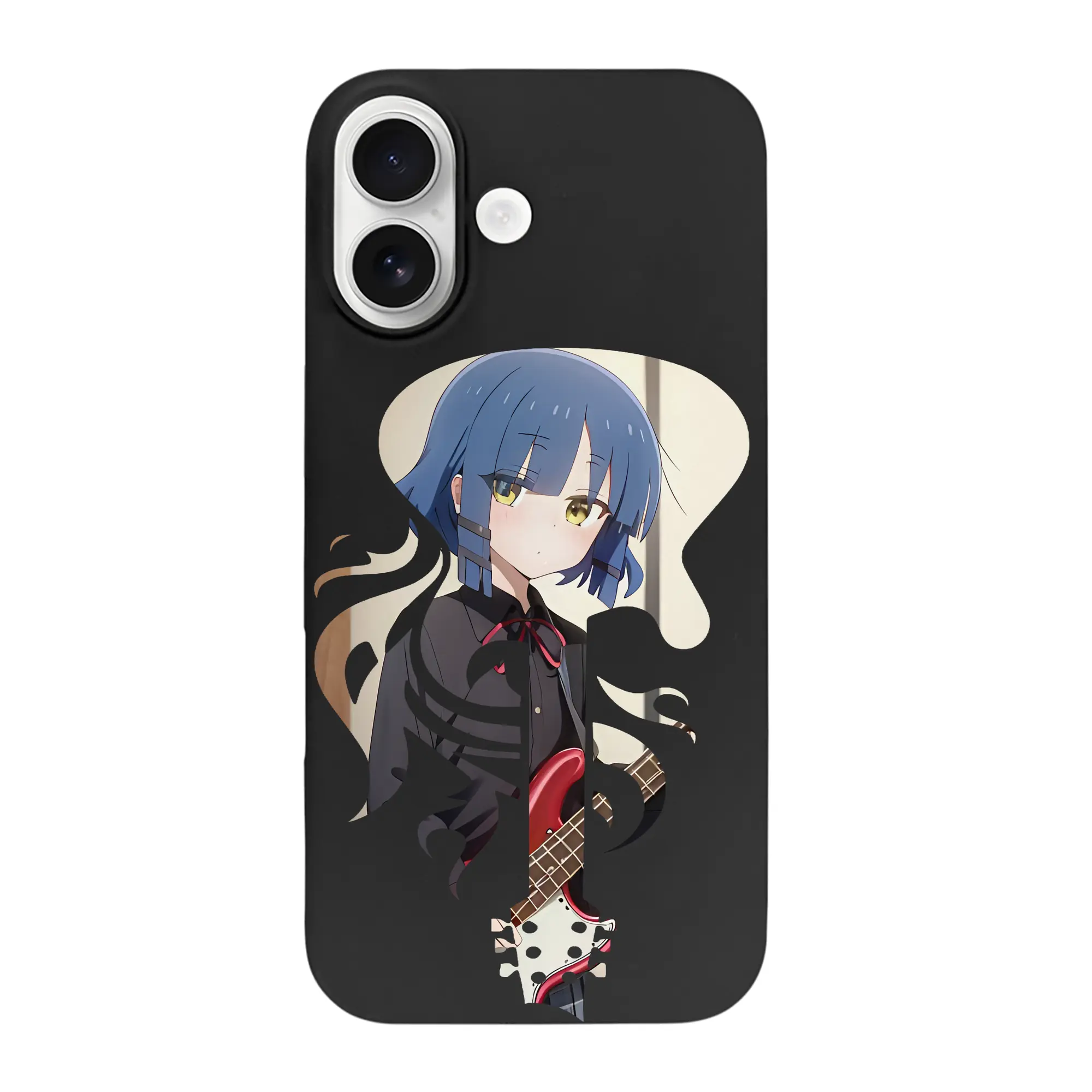 ぼっちざろっく！ グッズ,山田リョウ - iPhone 17 シリーズ シリコンケース 薄型 耐衝撃 指紋防止 ソフトタッチカバー 精密フィット 傷防止 保護ケース iPhone 17/17 Air/17 Pro/17 Pro Max 対応